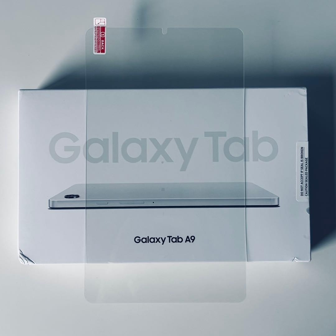 【新品】Galaxy Tab A9 保護ガラス付き