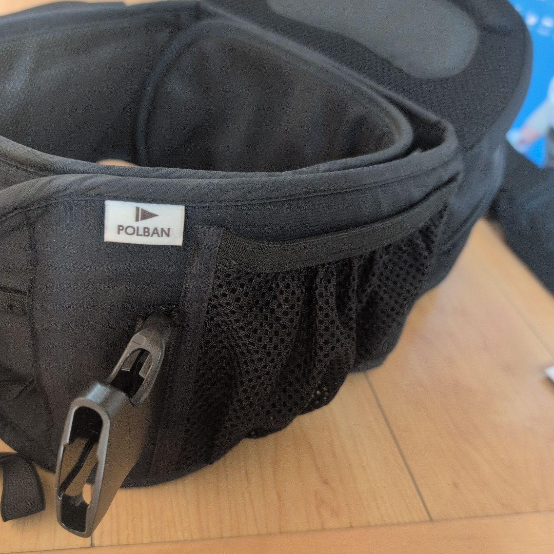 POLBAN ADVANCE ヒップシート 3WAシングルショルダーベルト付き