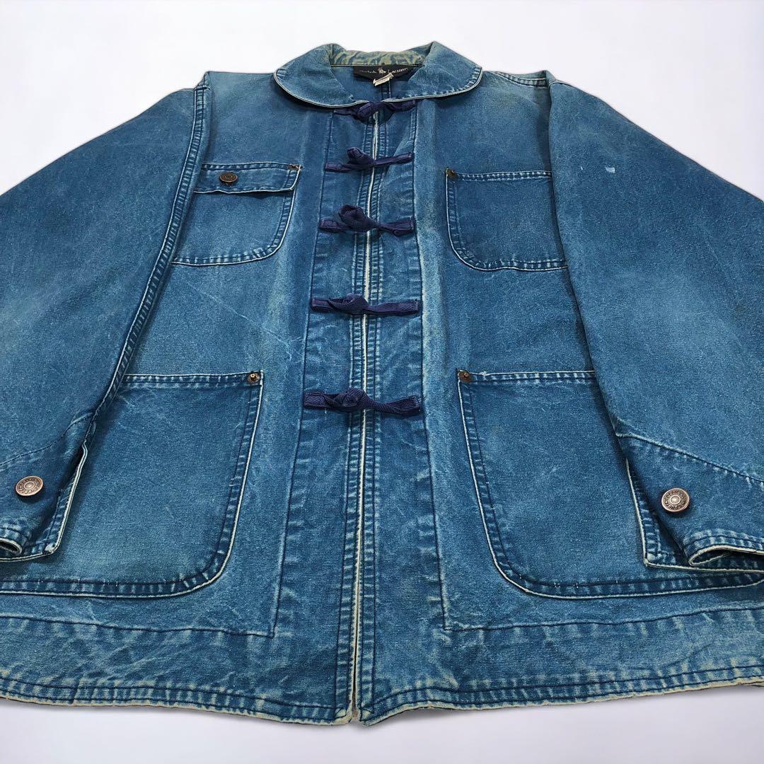 80s RALPH LAUREN インディゴ チャイナ ジャケット POLO
