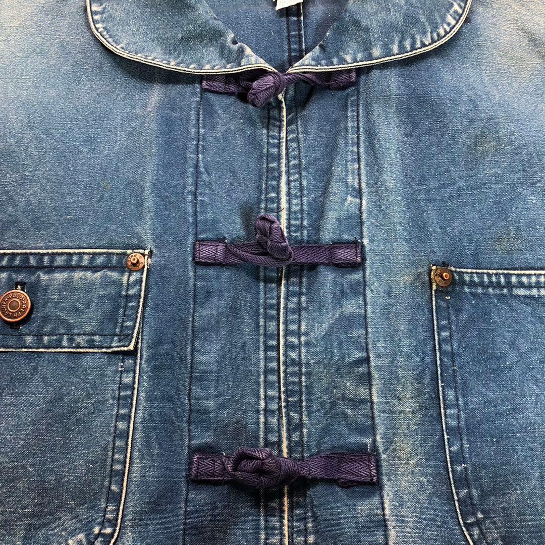 80s RALPH LAUREN インディゴ チャイナ ジャケット POLO