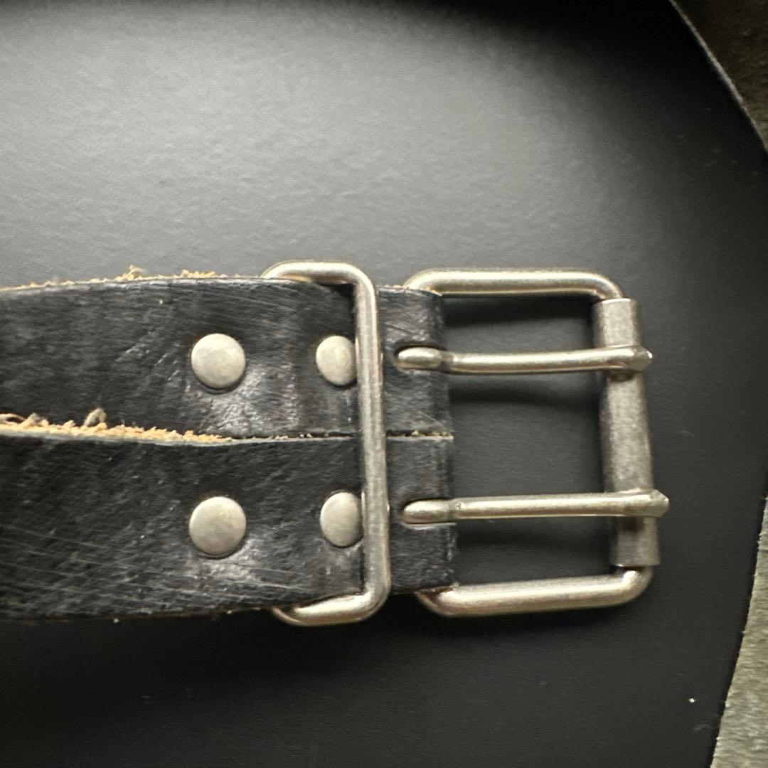 undercoverスタッズレザーベルト