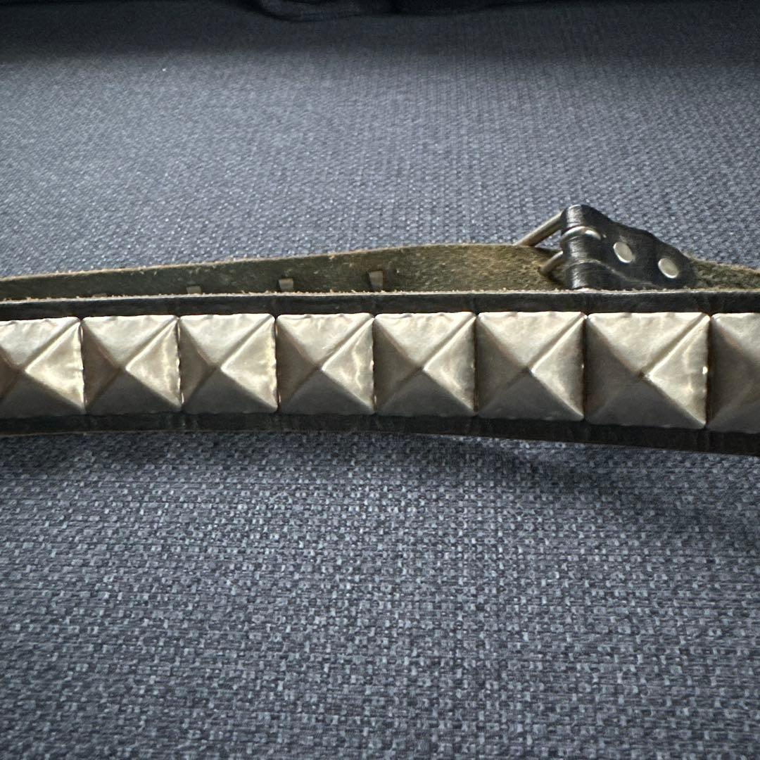 undercoverスタッズレザーベルト
