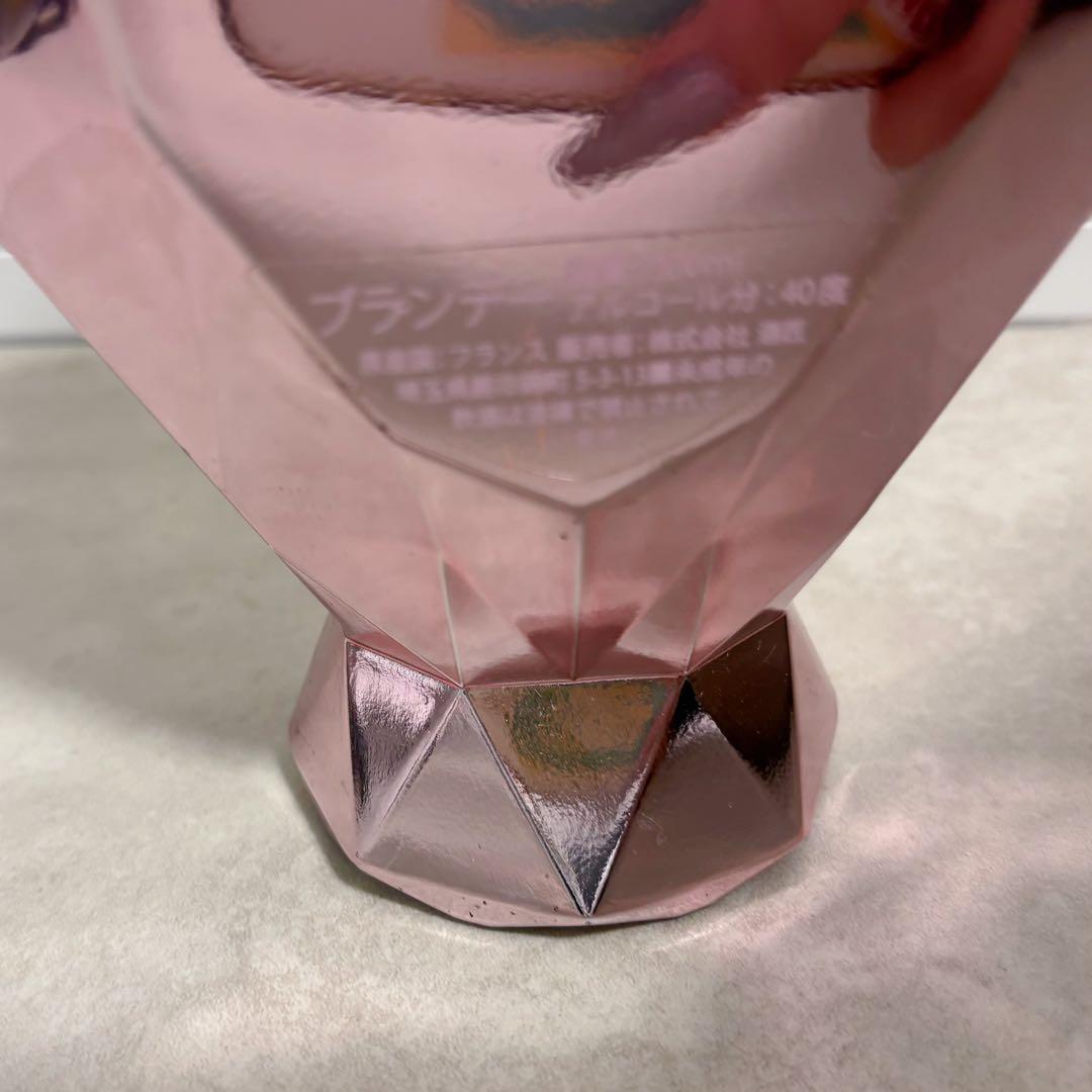 シェイプハートクリスタル 500mlブランデー 箱無し