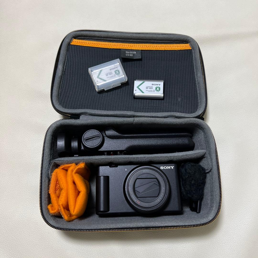 SONY VLOGCAM ZV-1II シューティンググリップ、ハードケース付