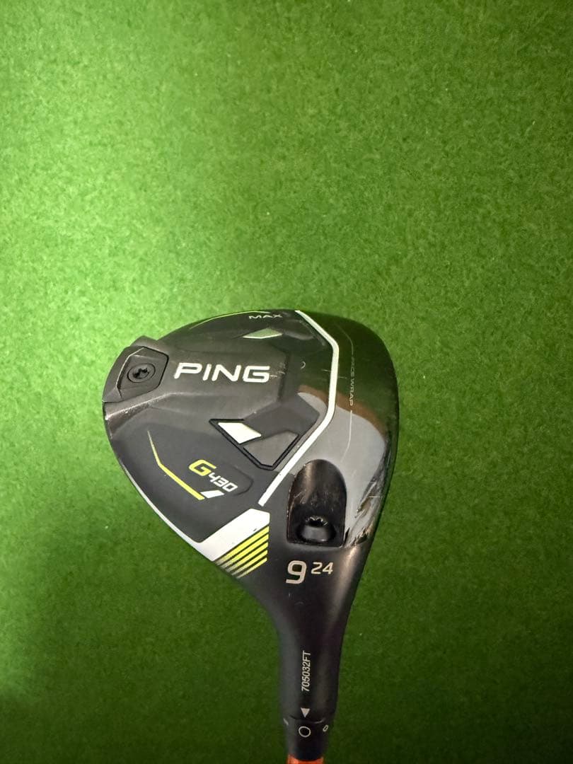 PING G430 9W 9番ウッド 24度 ツアーad di 8 s