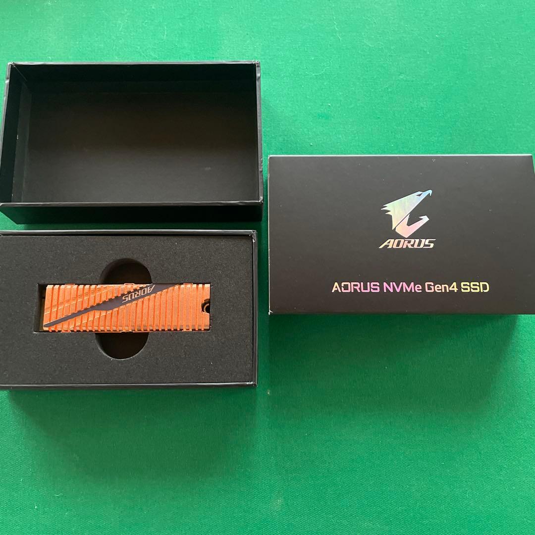 AORUS NVMe Gen4 512GB 未使用品