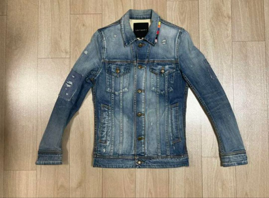 1piu1uguale3 セットアップ レインボーステッチ　Gジャン Gパン