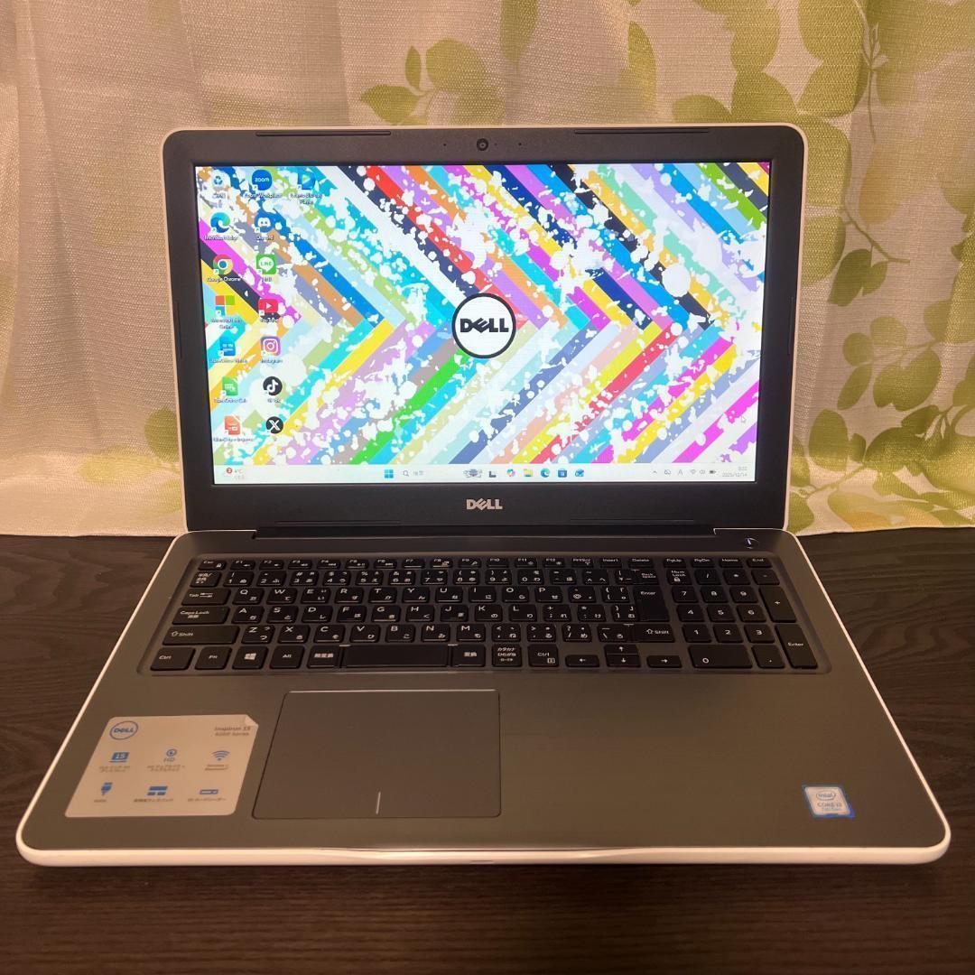 大容量✨Dell Inspiron☆SSD480GB☆メモリ8GB☆i3