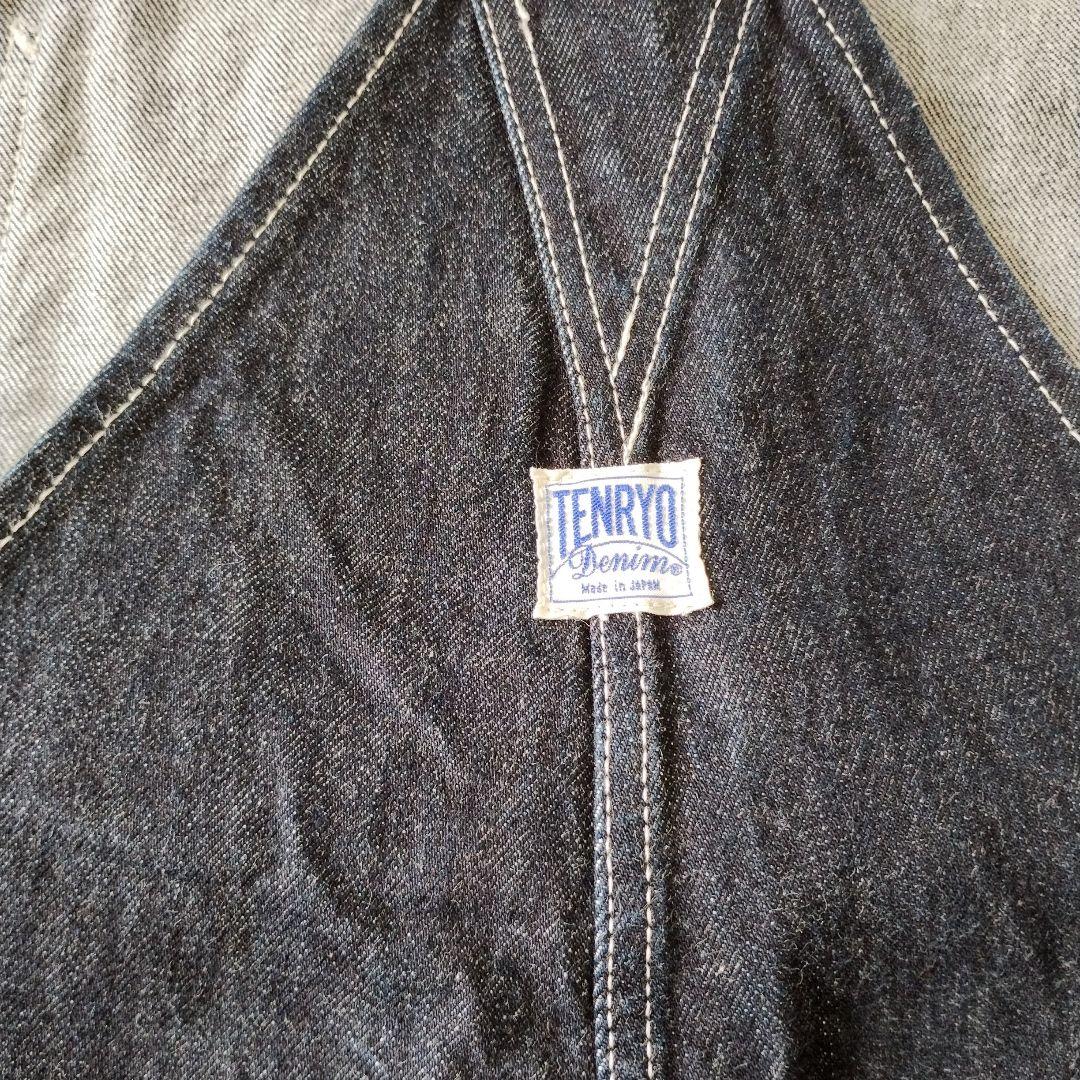 メンズ　オーバーオール　倉敷デニム