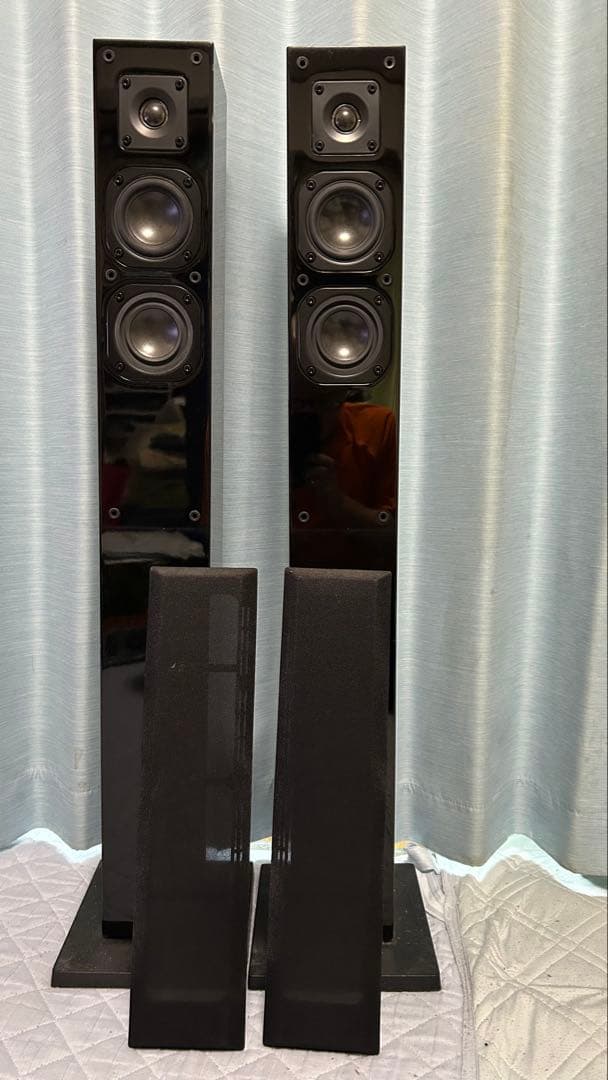 DENON フロアスタンドスピーカー 黒　SC-T11SG