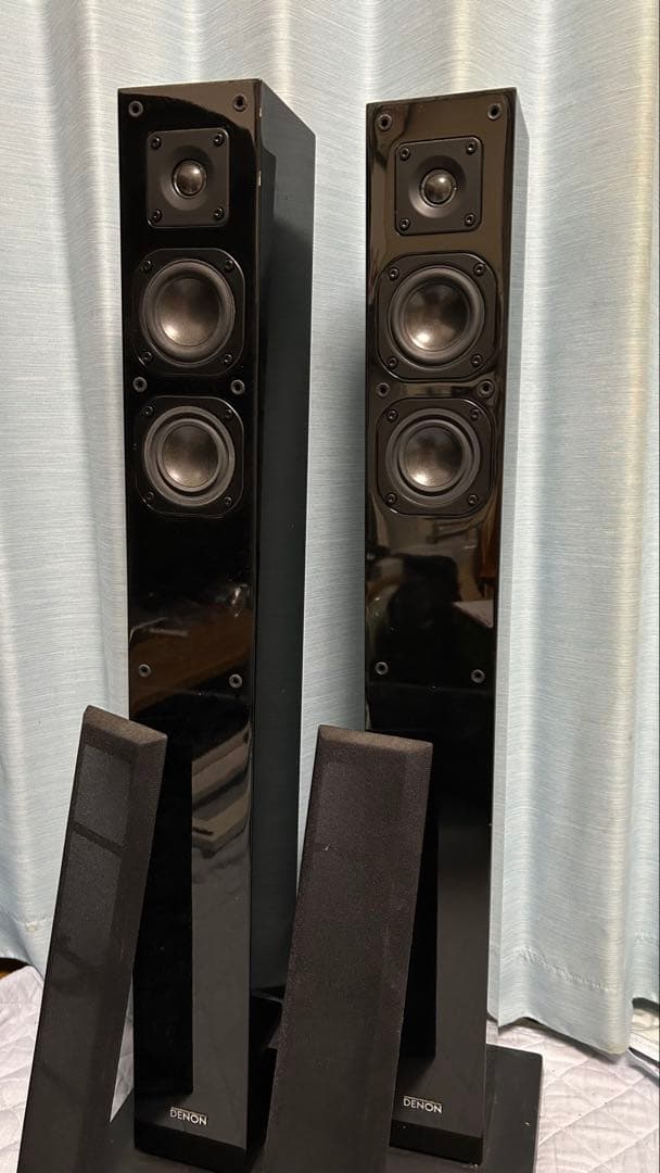 DENON フロアスタンドスピーカー 黒　SC-T11SG