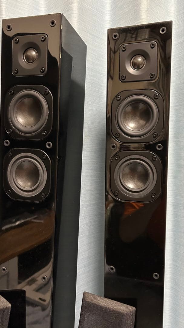 DENON フロアスタンドスピーカー 黒　SC-T11SG