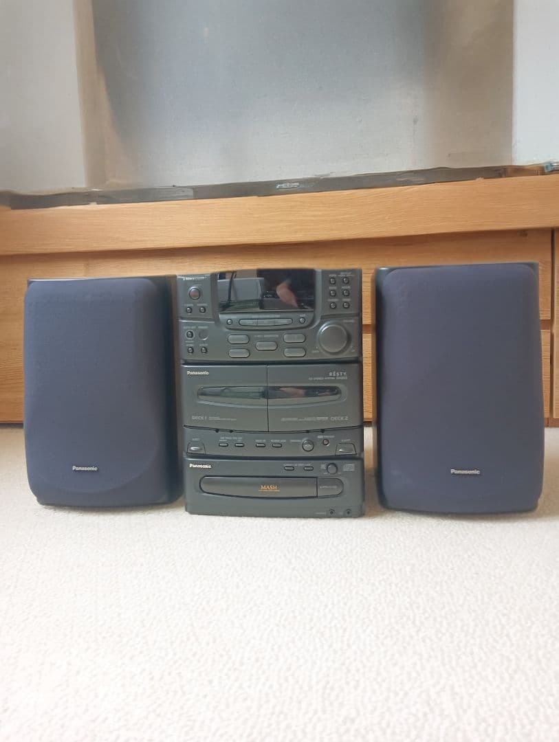 Panasonic カセットデッキ　コンポ