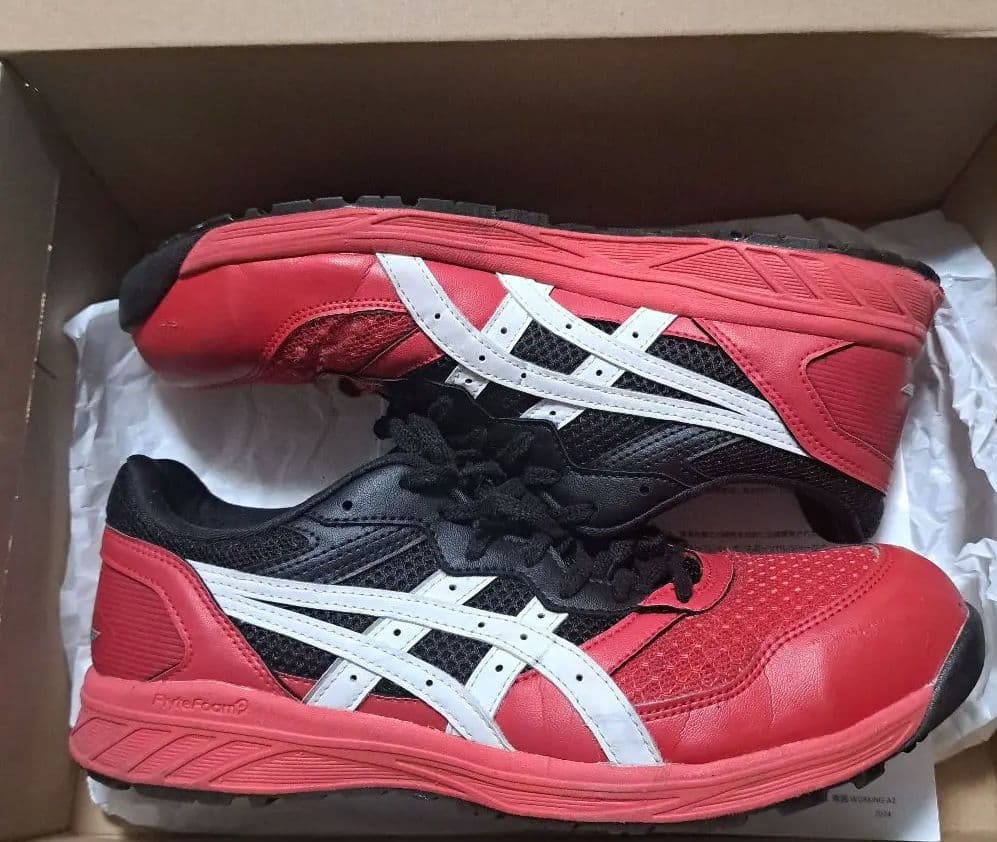 たみちゃん❗【美品】アシックス安全靴 27㎝ ホンダHRC採用モデル