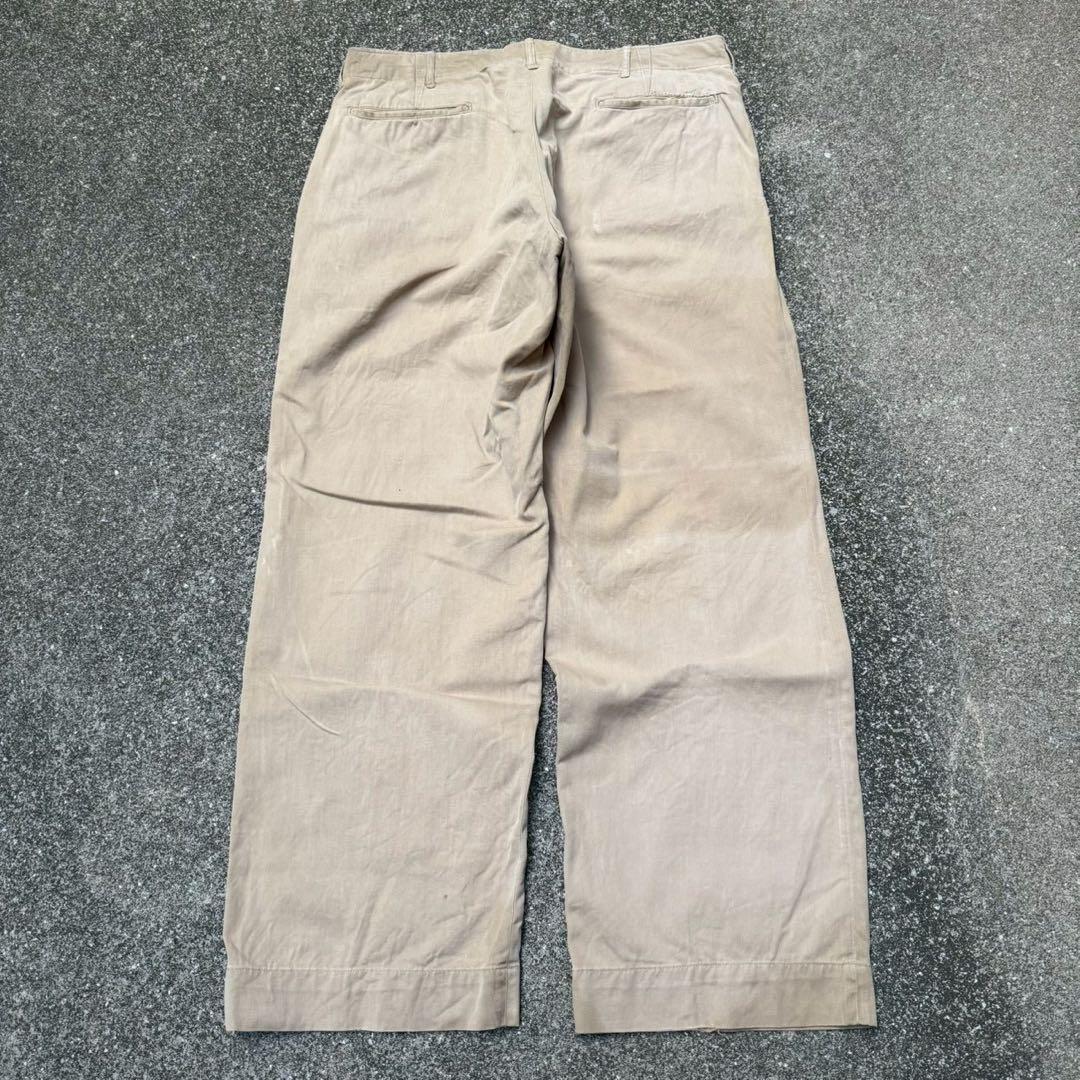 40s USArmy M-45 チノパン ヴィンテージ ミリタリー W34.5