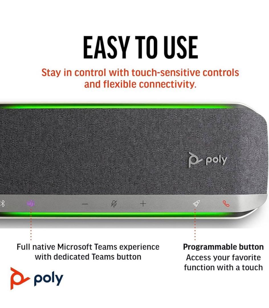 Poly スピーカー Sync 40+ (国内正規品) マイクロソフト認定 新品