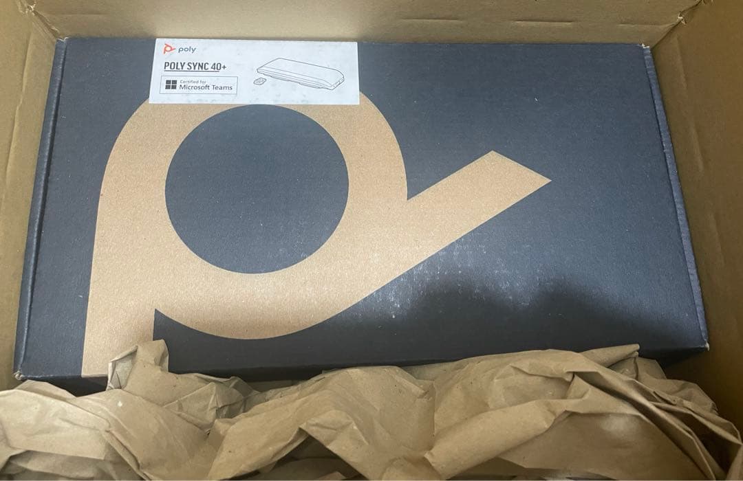 Poly スピーカー Sync 40+ (国内正規品) マイクロソフト認定 新品