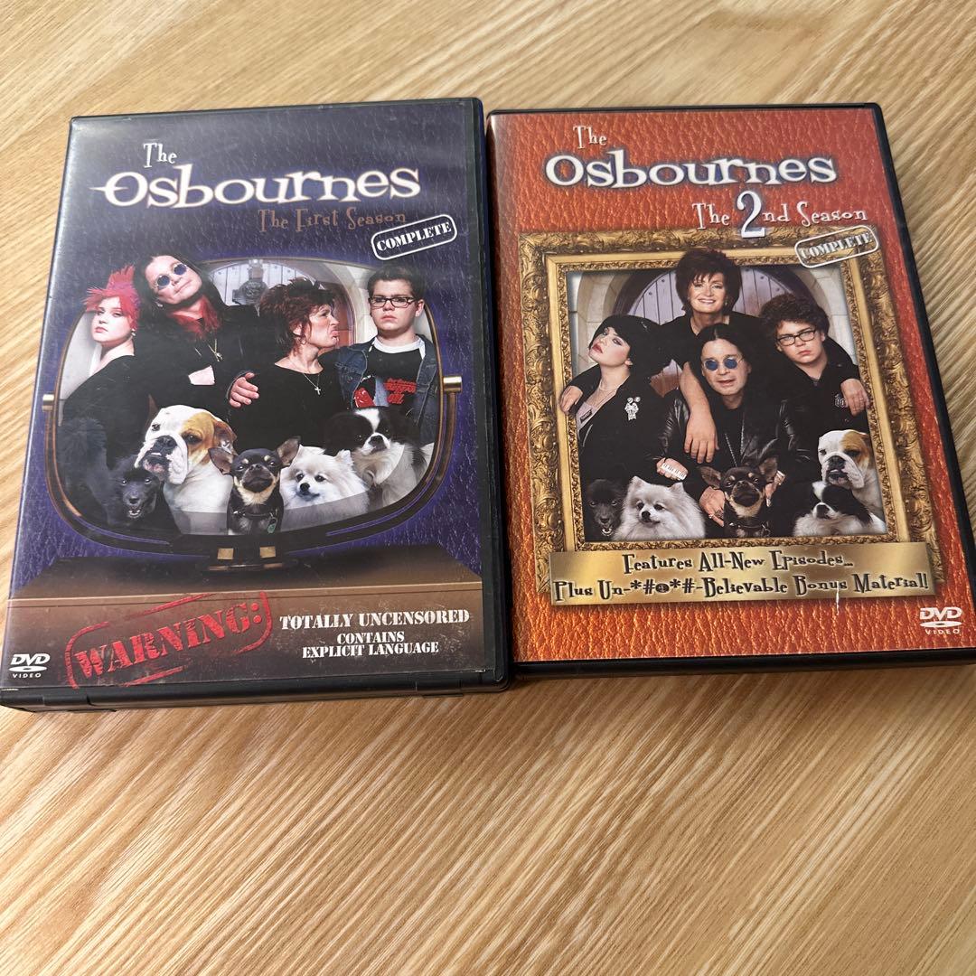 期間限定値下げ！The Osbournes 第1・2シーズン DVDオズボーンズ