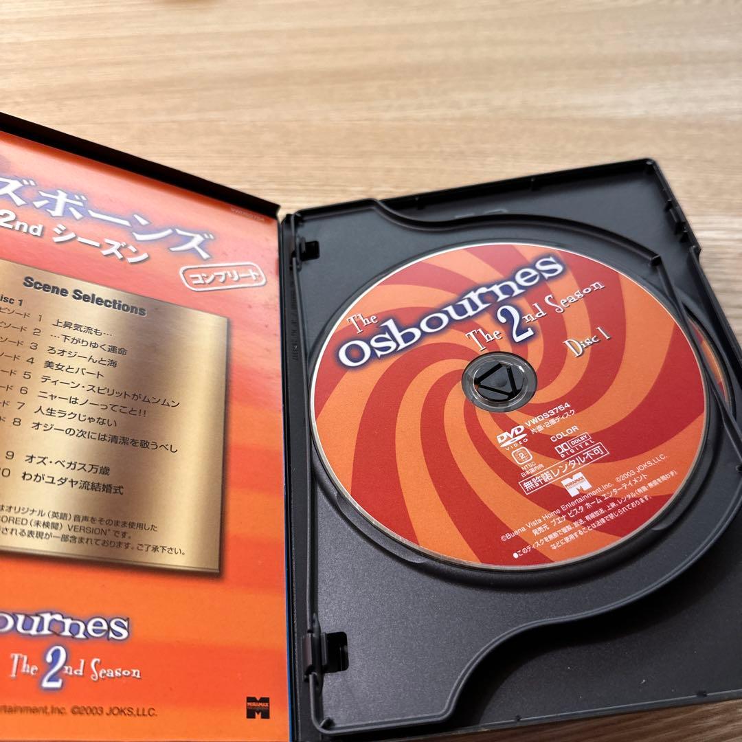 期間限定値下げ！The Osbournes 第1・2シーズン DVDオズボーンズ