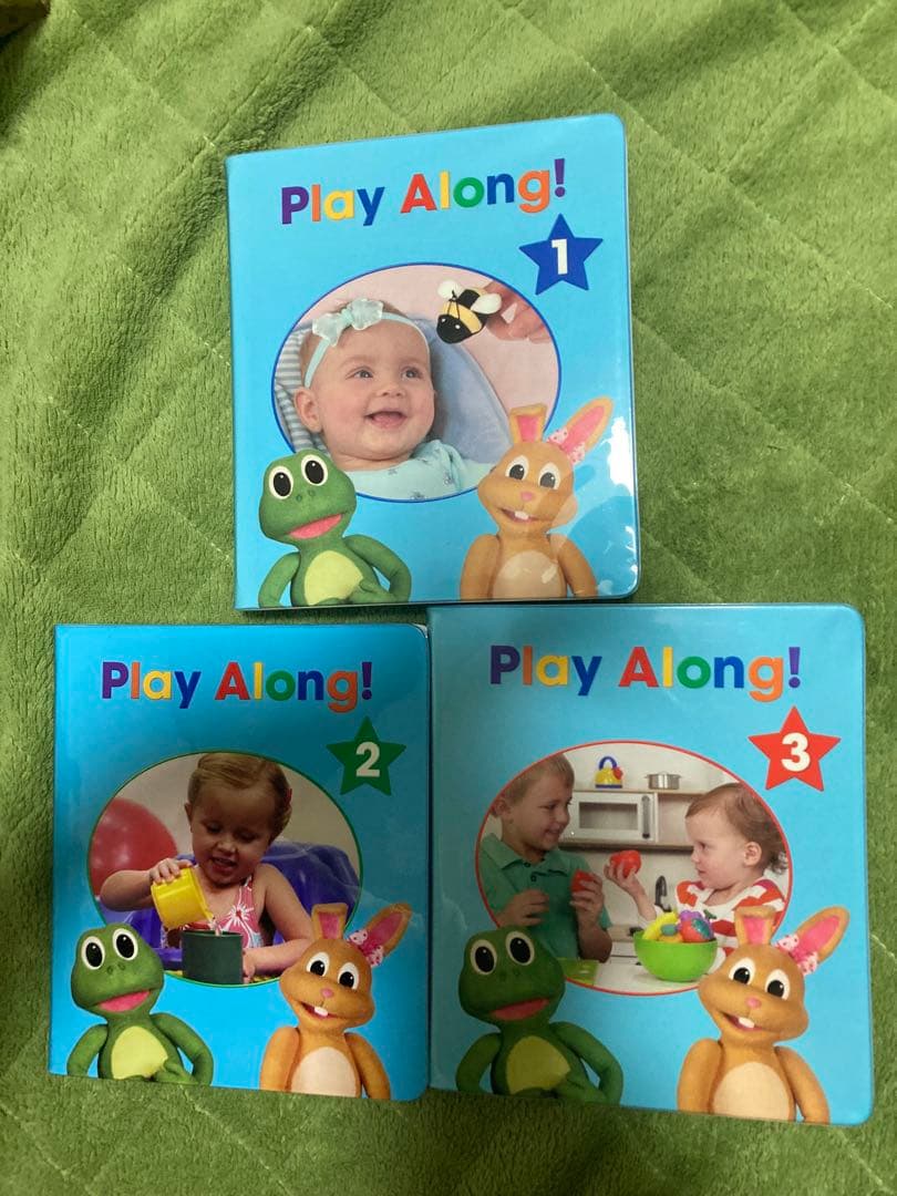 DWE プレイアロング　DVD 3枚