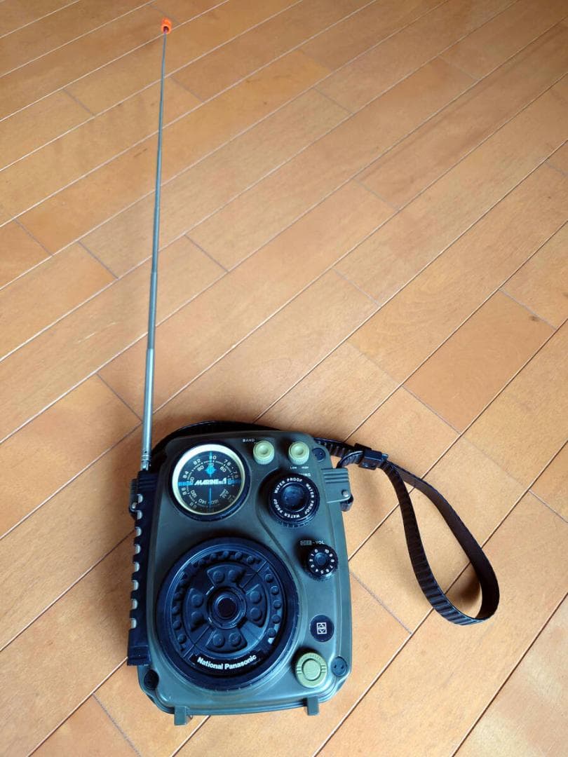 National Panasonic マリン1号 防水ラジオ RF-622