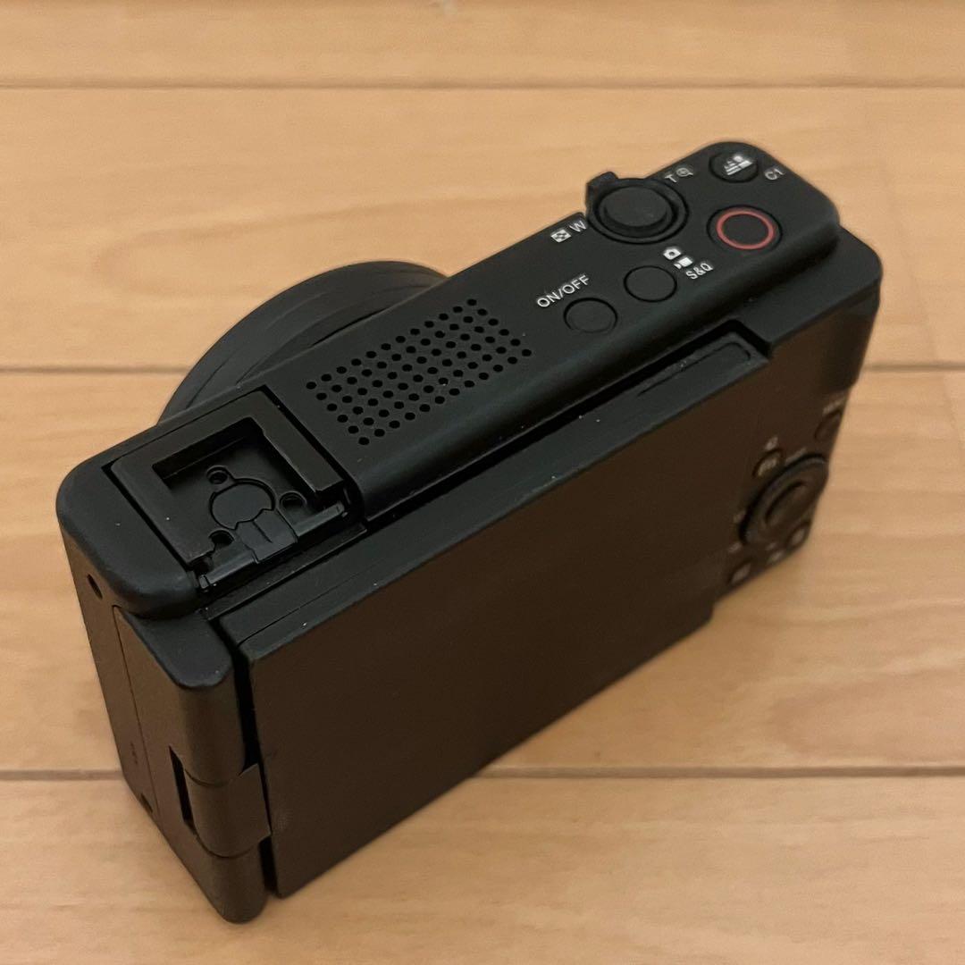 保証付 SONY zv-1f 純正予備バッテリー付 美品 vlog デジカメ