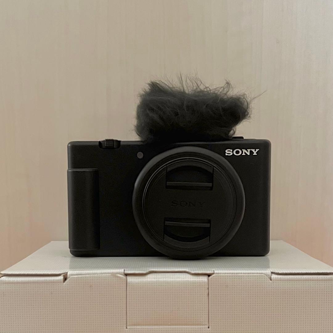保証付 SONY zv-1f 純正予備バッテリー付 美品 vlog デジカメ