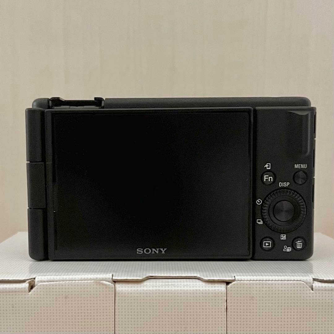 保証付 SONY zv-1f 純正予備バッテリー付 美品 vlog デジカメ