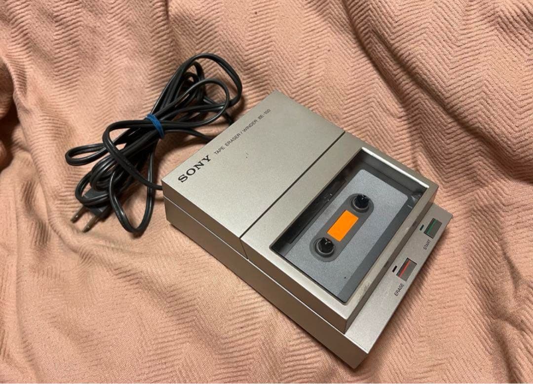 SONYソニー BE-100 TAPE ERASER メタル テープ イレーサー