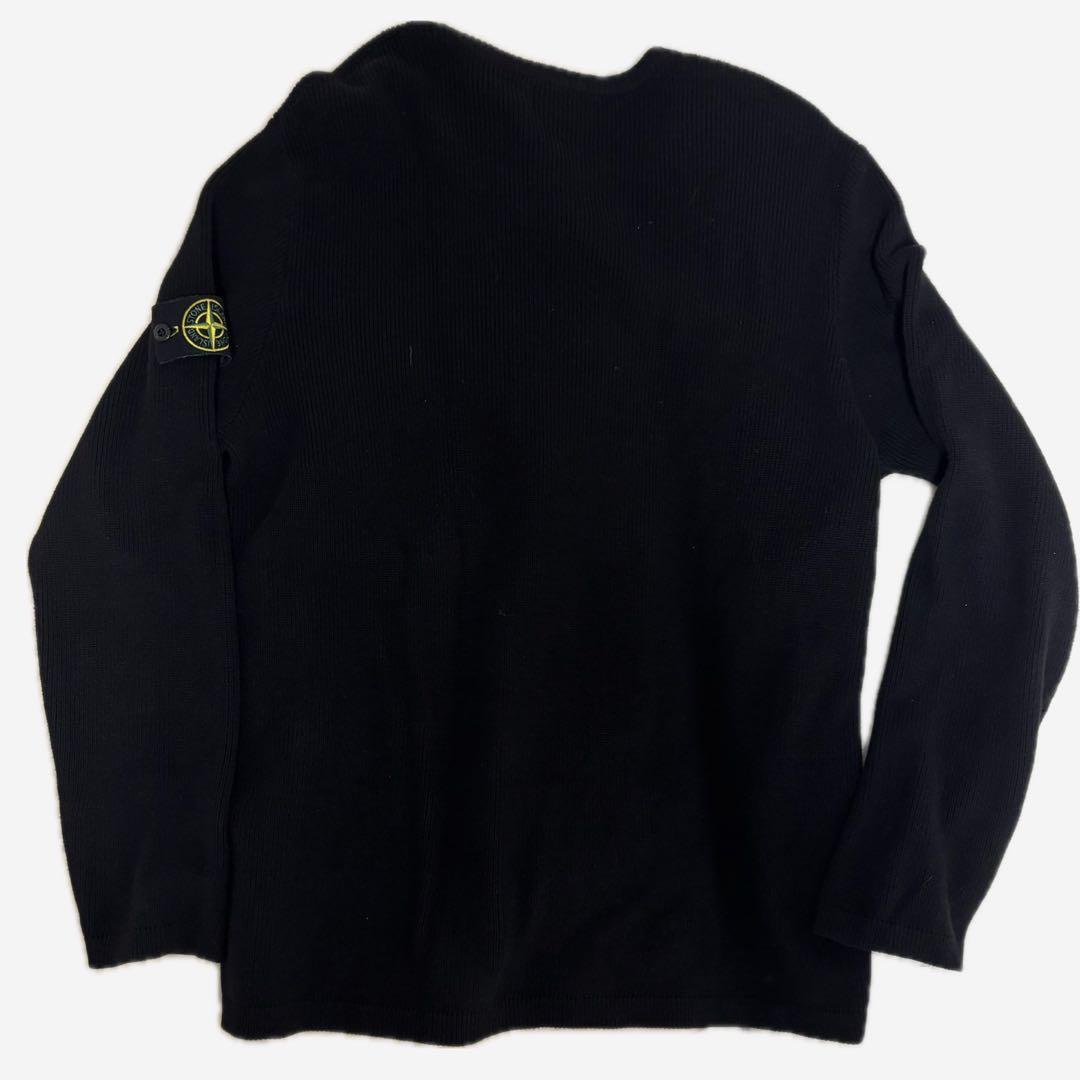 IO着用　STONE  ブラックニット 3XL
