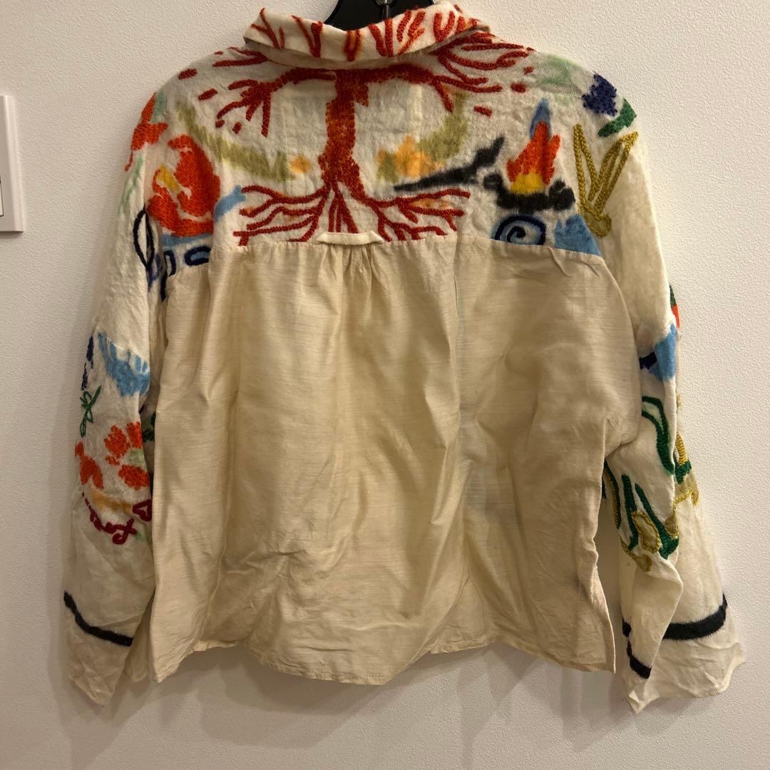 ANNTIAN 刺繍トップス