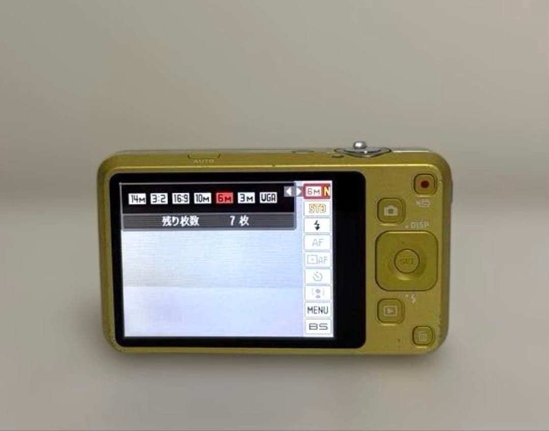 【動作確認済み】CASIO EXILIM EX-Z800 イエロー