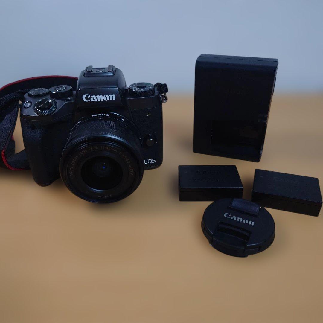 ミラーレス一眼 レンズセット Canon EOS M5