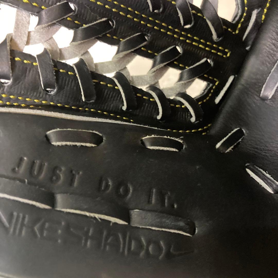 【美品】NIKEナイキ軟式内野用グラブSHADO　謝道