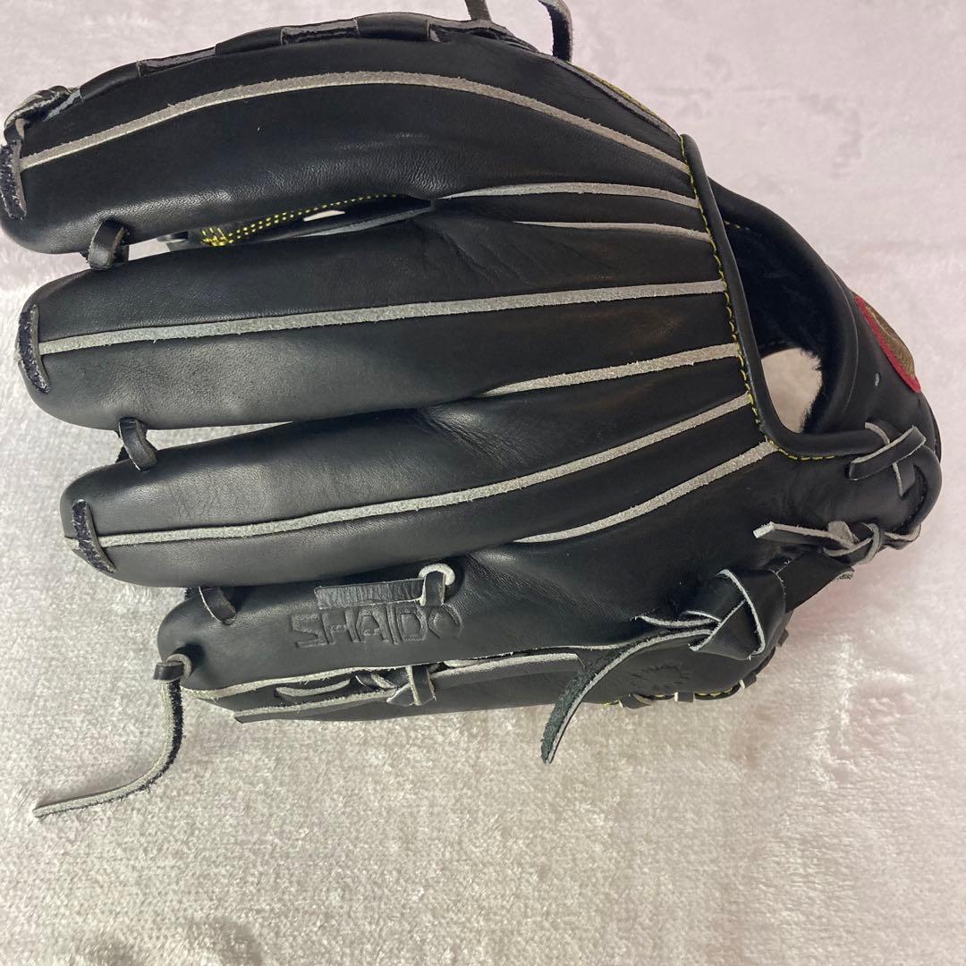 【美品】NIKEナイキ軟式内野用グラブSHADO　謝道