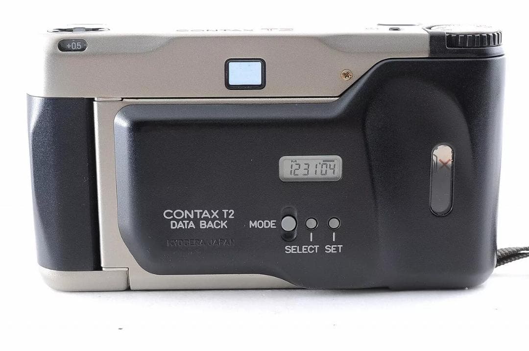 【動作品】Contax コンタックス　Ｔ２　フィルムカメラ