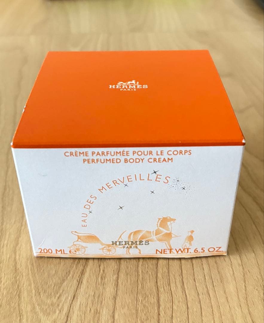 【新品未使用】エルメス クレーム デ メルヴェイユ　ボディークリーム　200ml