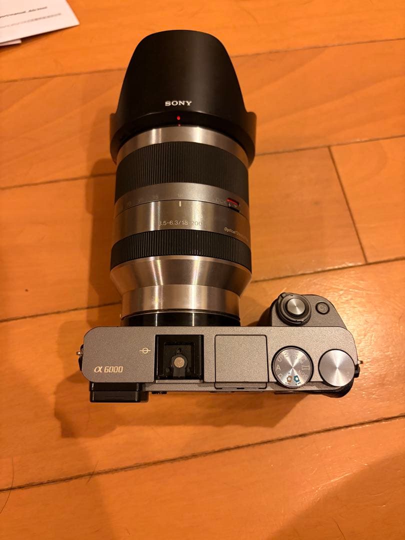SONY α6000 ミラーレス一眼 E 18-200mm SEL18200