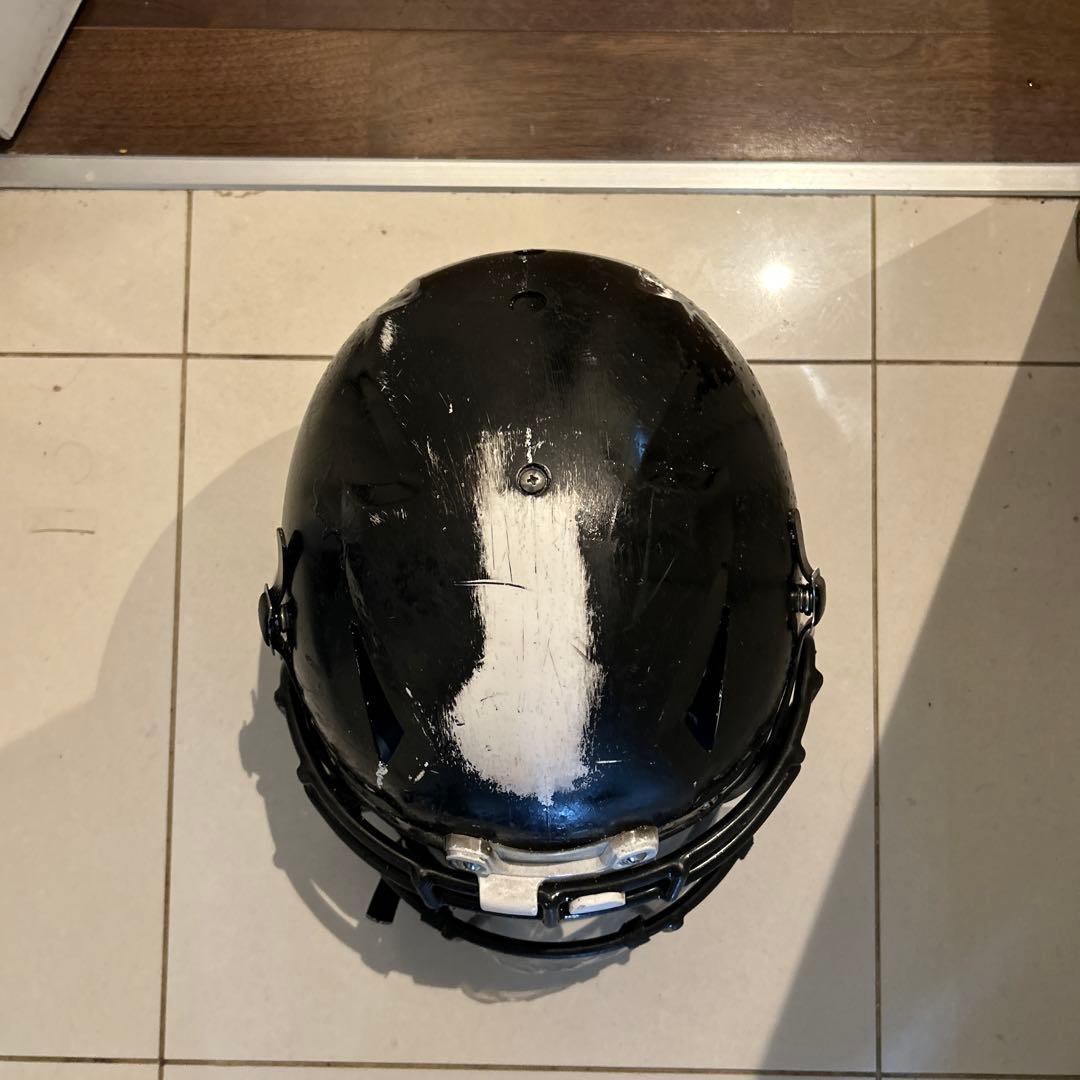 アメリカンフットボール ヘルメット 黒