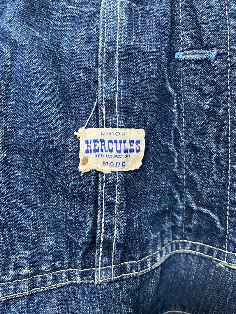 50's 濃紺　ヘラクレスオーバーオール