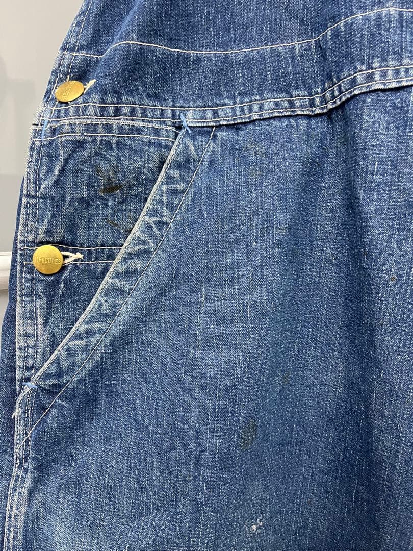 50's 濃紺　ヘラクレスオーバーオール