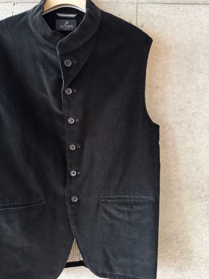 LUTAYS リュテス VALMONT CORDUROY VEST コーデュロイ