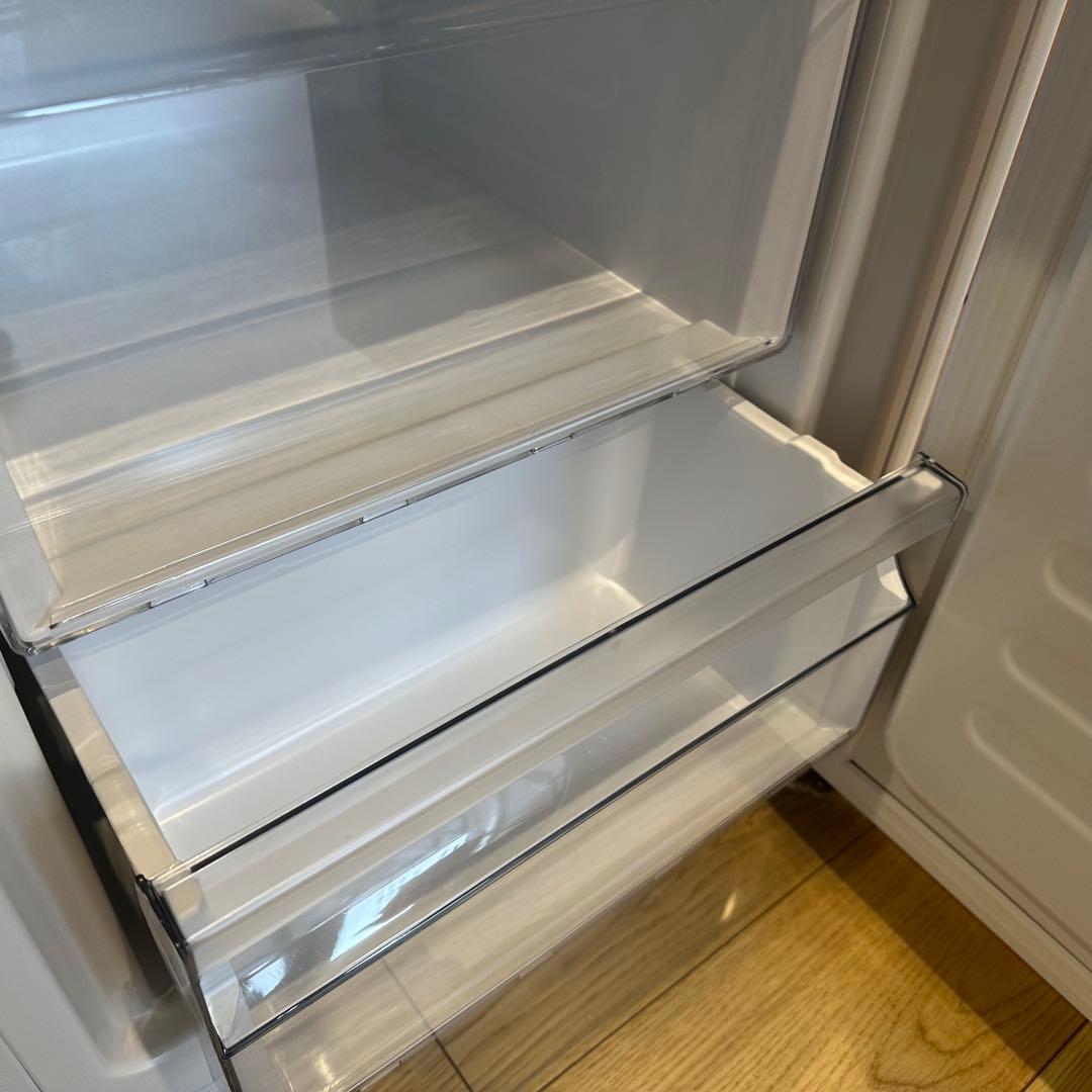 2023年製ハイアール冷凍庫 1ドア 前開き式 右開き 102L 直冷式ホワイト