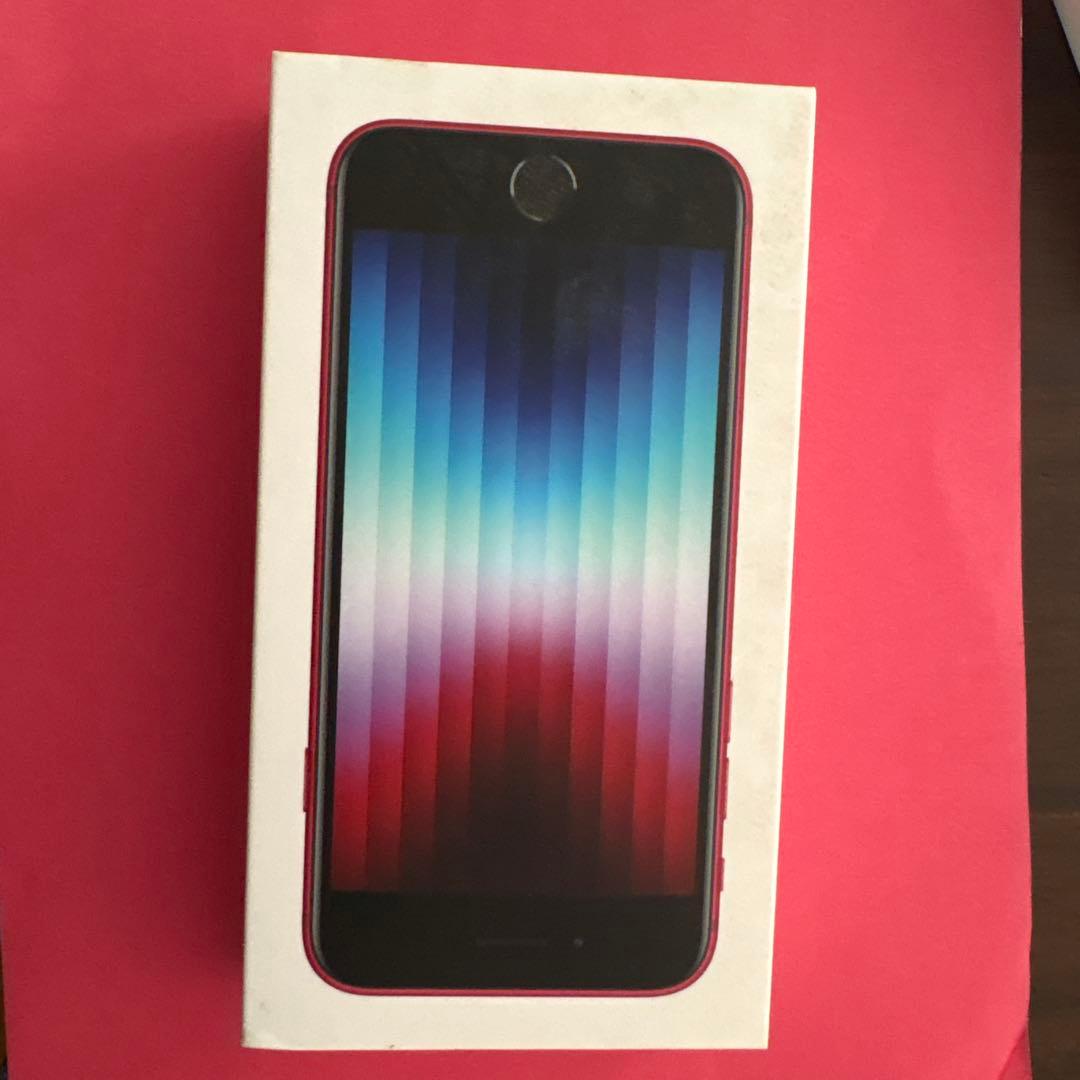 箱付♡Apple iPhone SE (第3世代) レッド