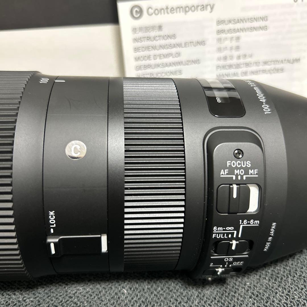 SIGMA 100-400mm F5-6.3 DG キャノン Canon シグマ
