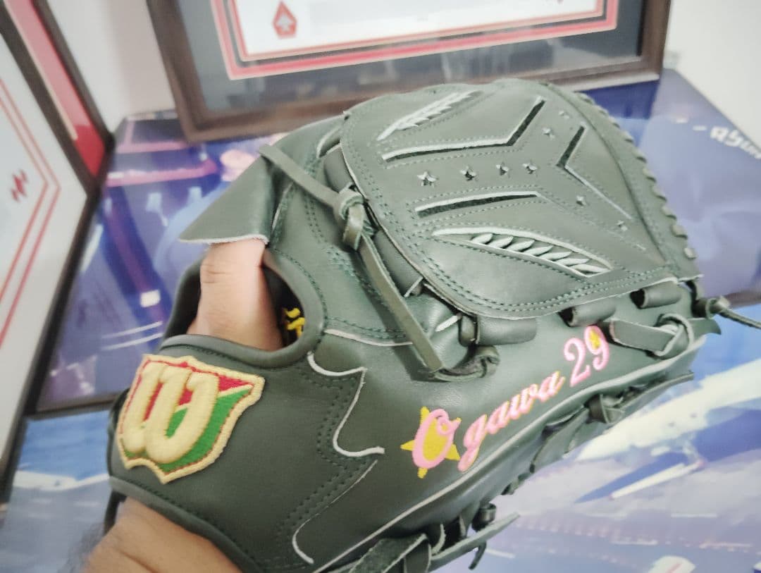 ライアン小川　実使用投手用グローブ　Wilson