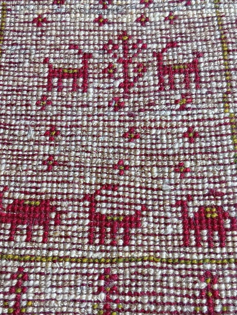 ペルシャ絨毯　ギャッベ　玄関サイズ　手織り　イラン(24)