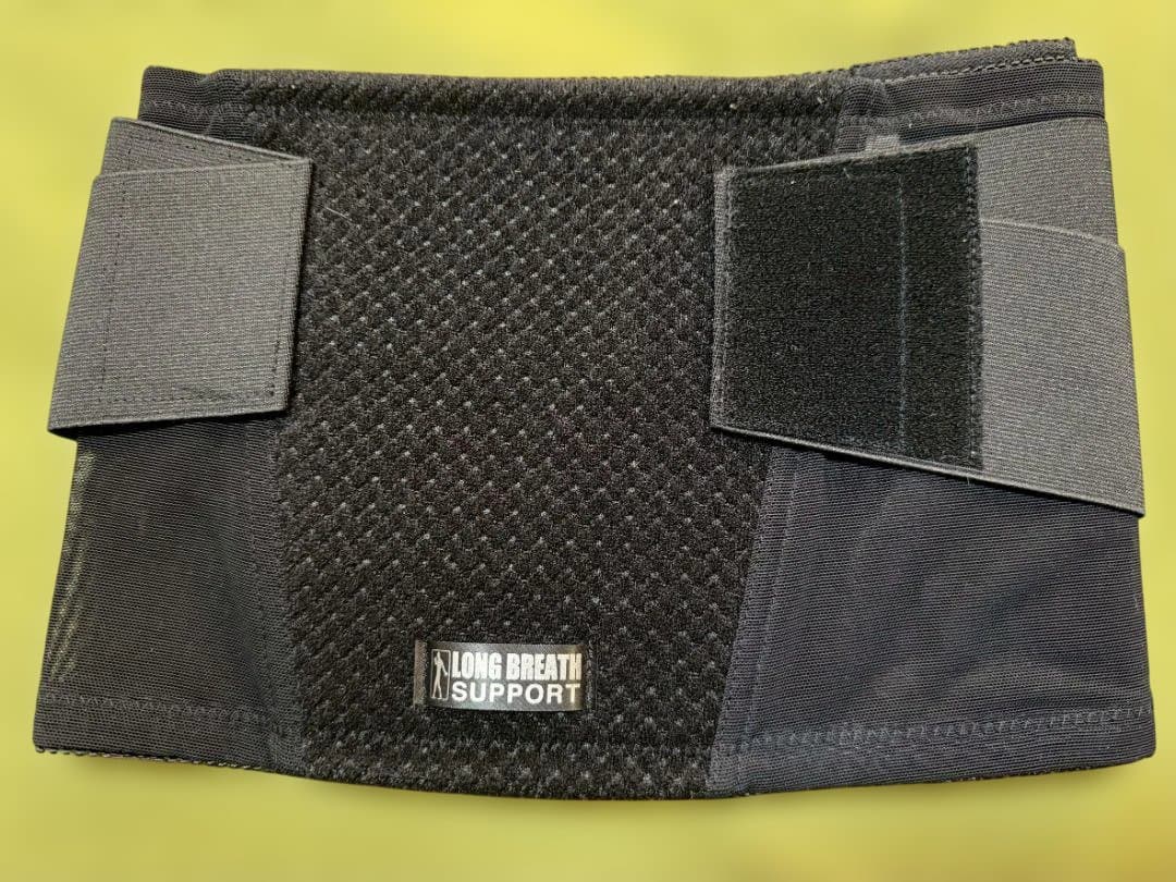 ロングブレスサポートベルト　ブラックM