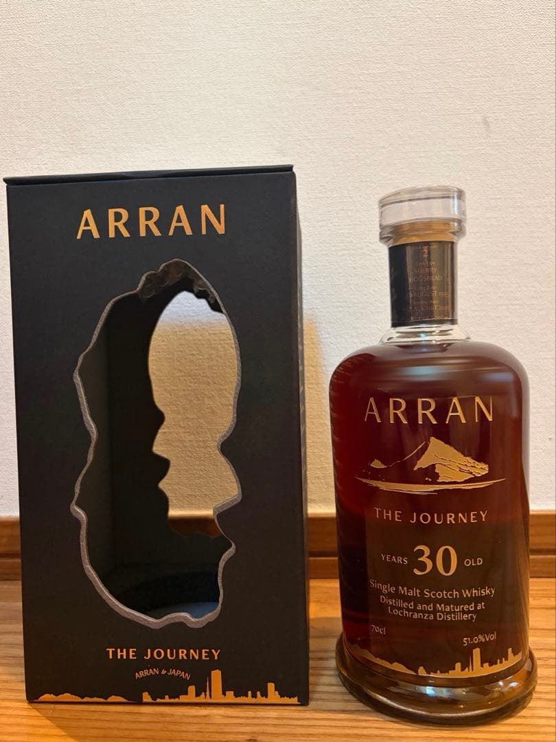 アラン 1995 30年 THE JOURNEY arran cask No.2