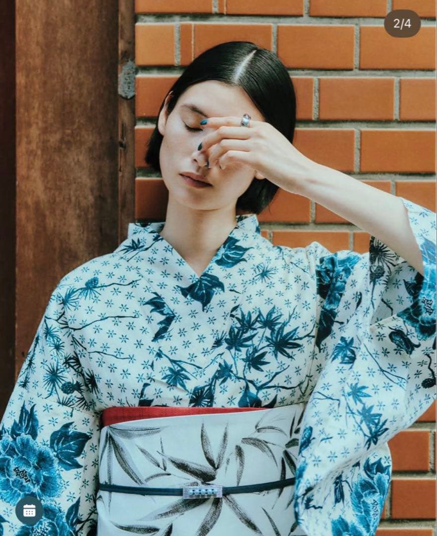 KEITAMARUYAMA × Ameri IVORYFLOWER YUKATA